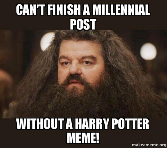 Millennials, Generation Y, Harry Potter