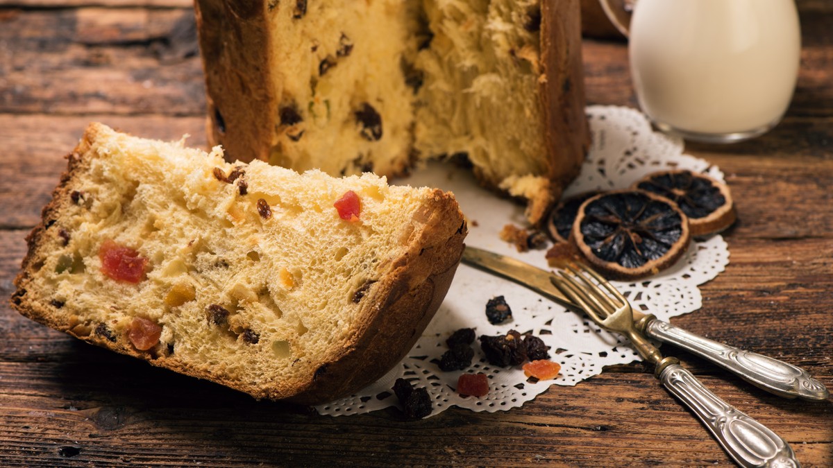 panettone kuchen dessert frühstück italien milano weihnachten