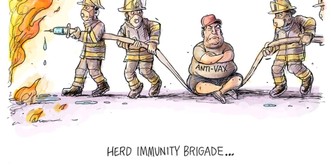 Die besten Memes und Karikaturen, die Impfgegner besser nicht anschauen sollten