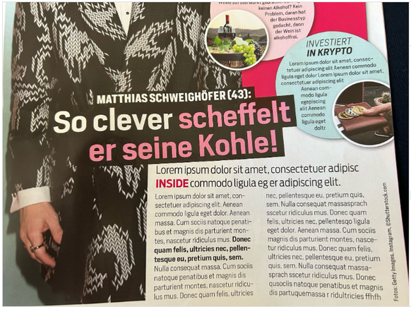 Fail in Promi-Magazin: So scheffelt Matthias Schweighöfer seine Kohle