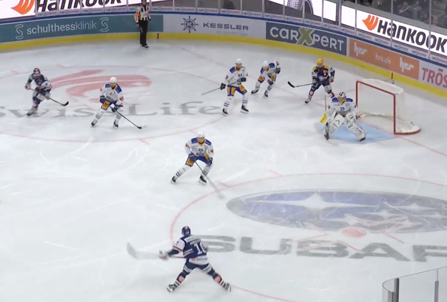 ZSC-Analyse: Kein Traffic vor dem gegnerischen Tor.