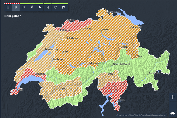 HItzewelle Schweiz