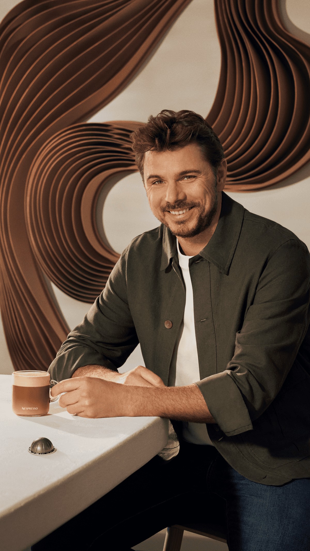 Stan Wawrinka rejoint la famille Nespresso.