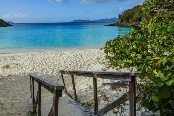 Trunk Bay in Virgin Islands National Park on the island of St. John