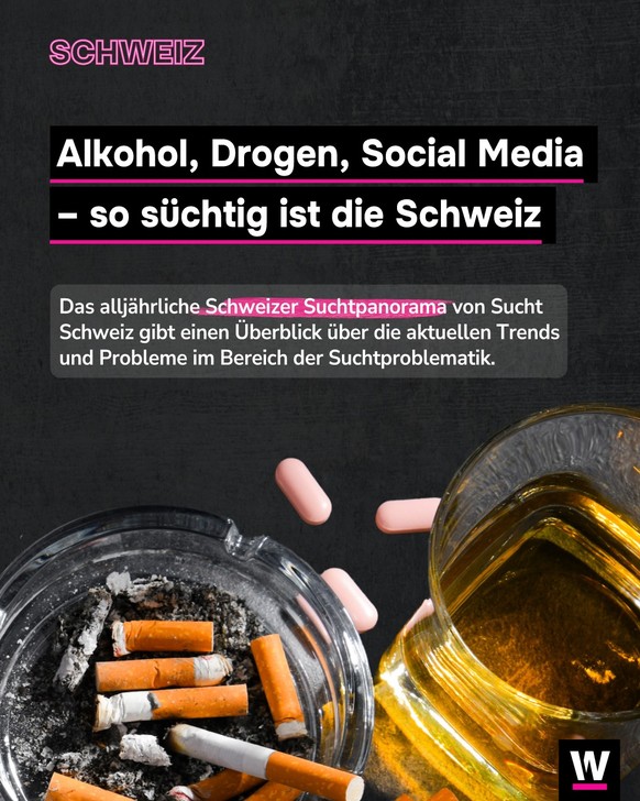 <p>Das Schweizer Suchtpanorama gibt einen Überblick über die aktuellen Trends und Probleme im Bereich der Suchtproblematik.</p>