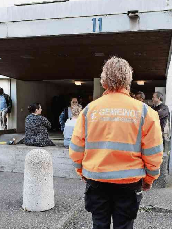 Nach drei Bränden schaut nun Security-Personal nach dem Rechten.