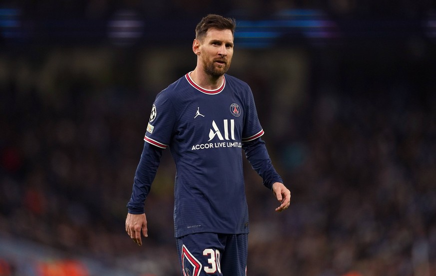 Lionel Messi file photo File photo dated 24-11-2021 of Lionel Messi, who has been suspended by Paris St Germain for two weeks after making an unauthorised trip to Saudi Arabia, according to reports. I ...