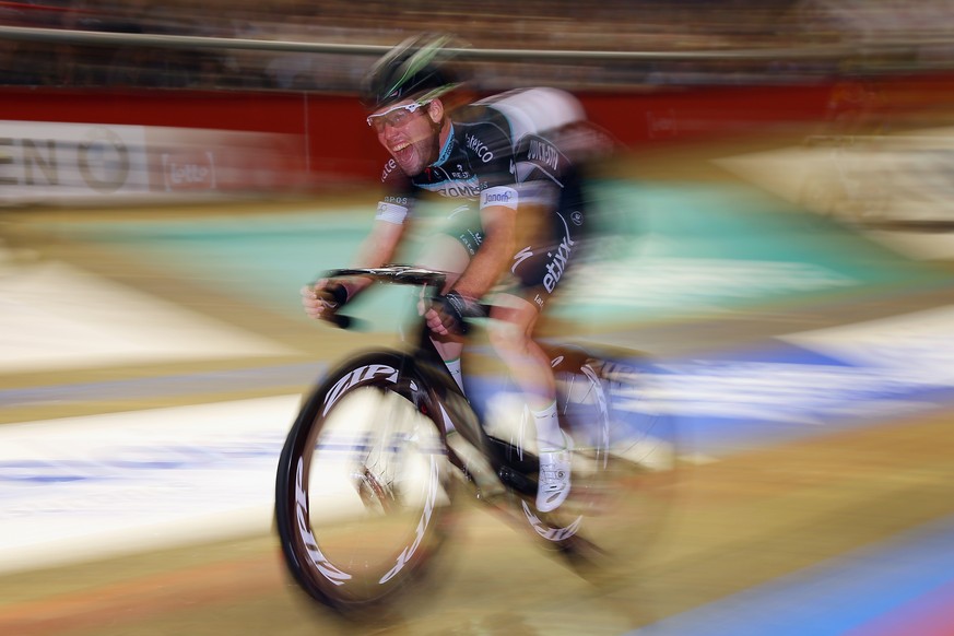 Cavendish an den Sixdays in Gent.