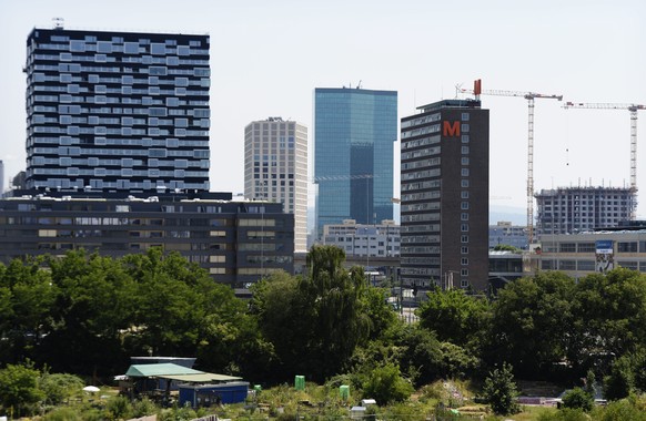 Wohntürme in Zürich-West. Gebaut wird nach wie vor wie wild.