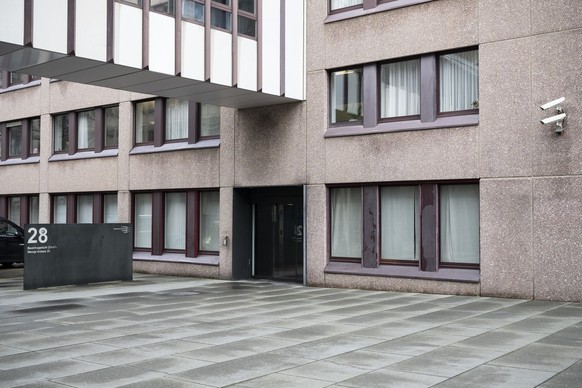 View of the district court of Zurich at Wengistrasse 28, on the occasion of the Gazprombank Switzerland court case in Zurich, taken on Wednesday, 8 March 2023. / Blick auf das Bezirksgericht Zuerich a ...