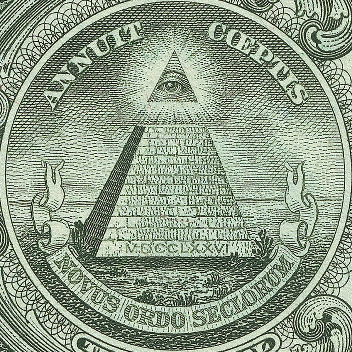 The Eye of Providence, as seen on the US $1 bill, has been perceived by some to be evidence of a conspiracy linking the Founding Fathers of the United States to the Illuminati.[1]: 47–49 

https://en. ...