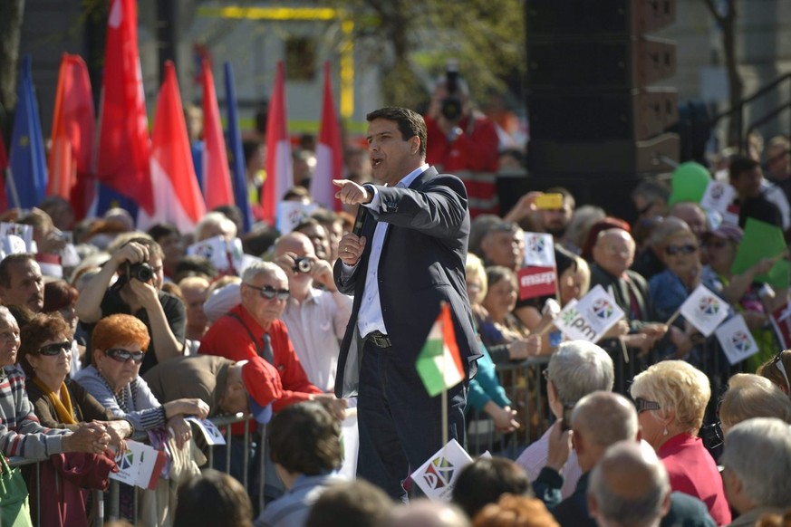 Attila Mesterhazy ist Vorsitzender der Ungarischen Sozialistischen Partei und scharfer Kritiker des amtierenden Ministerpräsidenten Viktor Orban.