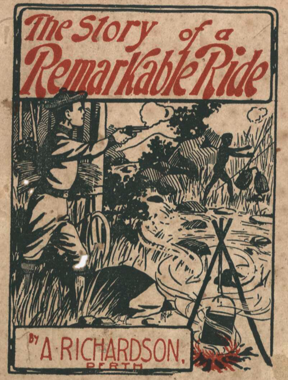 Arthur Richardson bike around Australia 1899