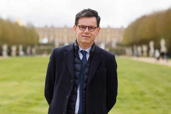FILE Christophe Leribault, head of the Charteau de Versailles, poses March 29, 2024 in the park of the Chateau de Versailles, west of Paris. (AP Photo/Thomas Padilla, File)
Christophe Leribault