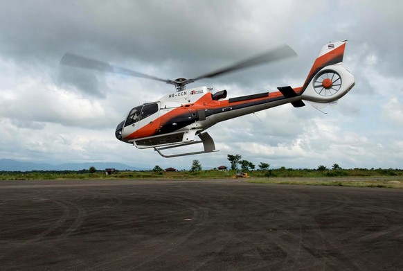 Beim abgestürzten Helikopter handelte es sich um eine Maschine des Typs EC-130 (Archivbild).