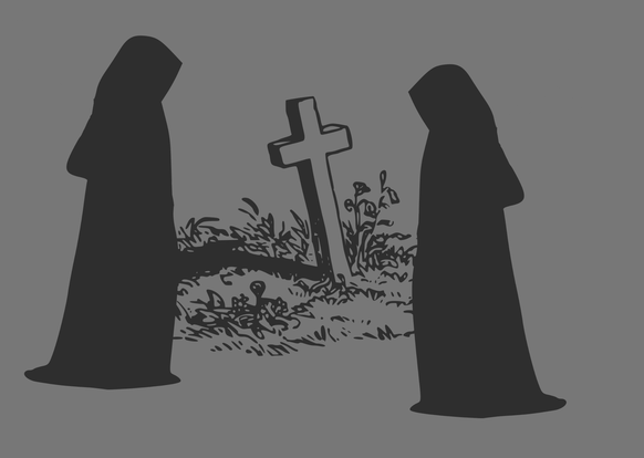 Mönche, Grab, gruselig, Illustration
https://pixabay.com/de/tod-grim-reaper-schnitter-sense-2024663/
https://pixabay.com/de/bestattung-friedhof-kreuz-toten-1299277/