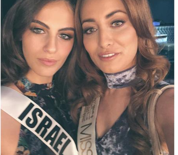 Das verhängnisvolle Selfie mit der Miss Israel.&nbsp;