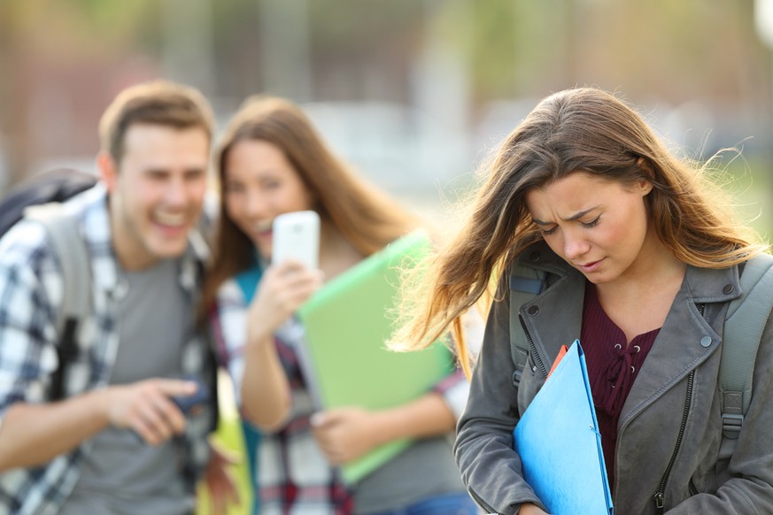 Cybermobbing überall: 21 Prozent der Jugendlichen sind schon auf sozialen Medien fertiggemacht worden.