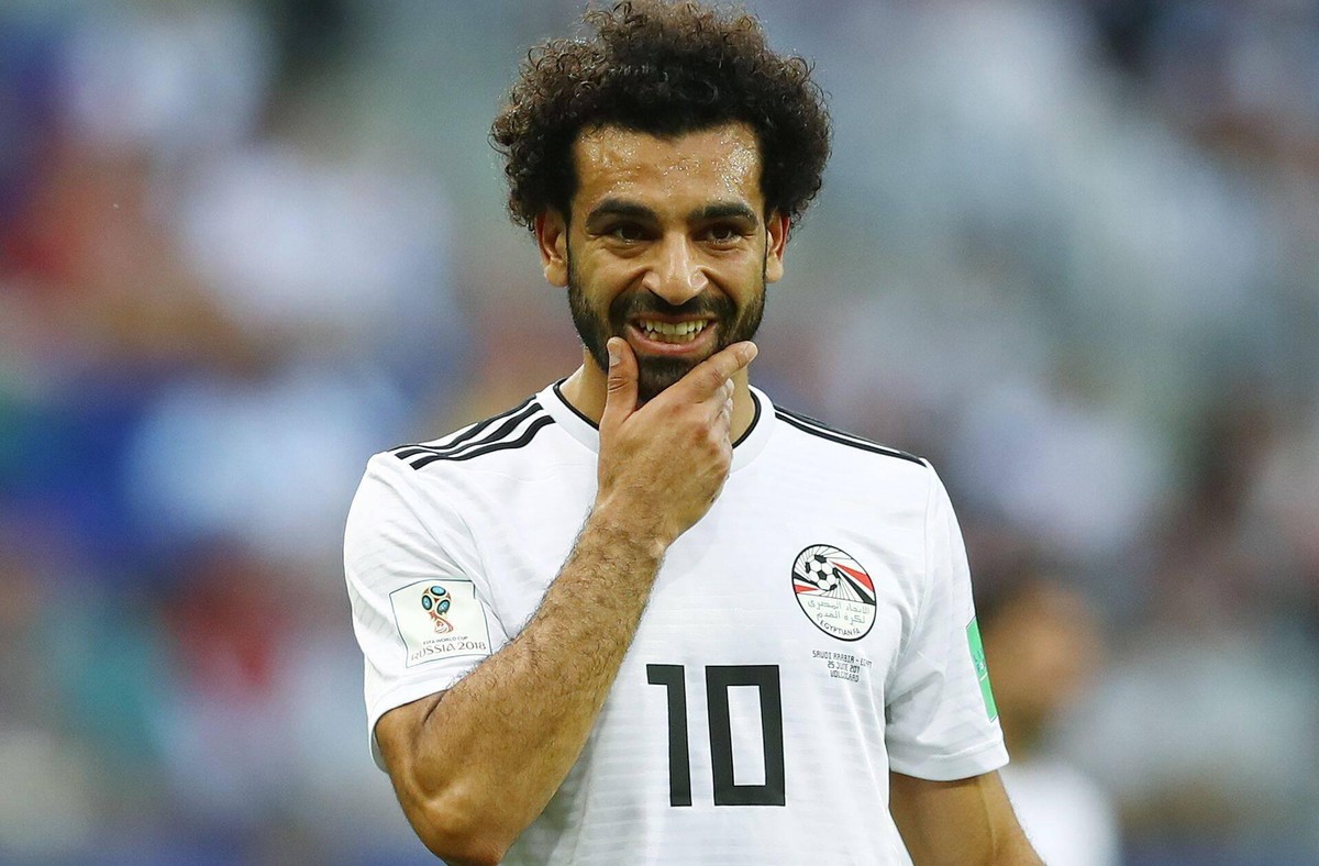 Mo Salah in königlichem Weiss? Why not!