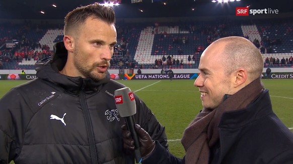 Seferovic im SRF-Interview.