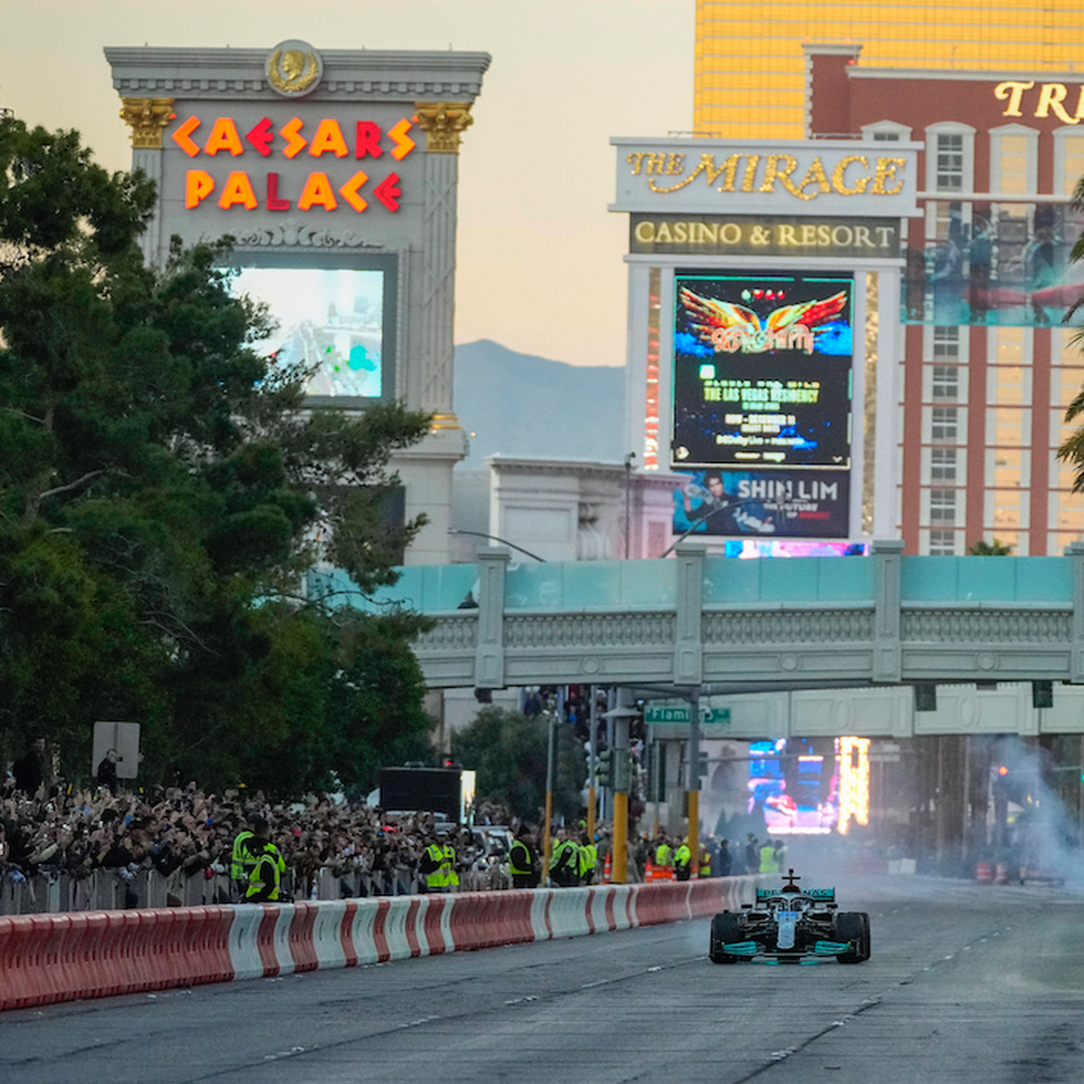 Formel 1 droht Casino- und Hotel-Besitzern vor Rennen in Las Vegas