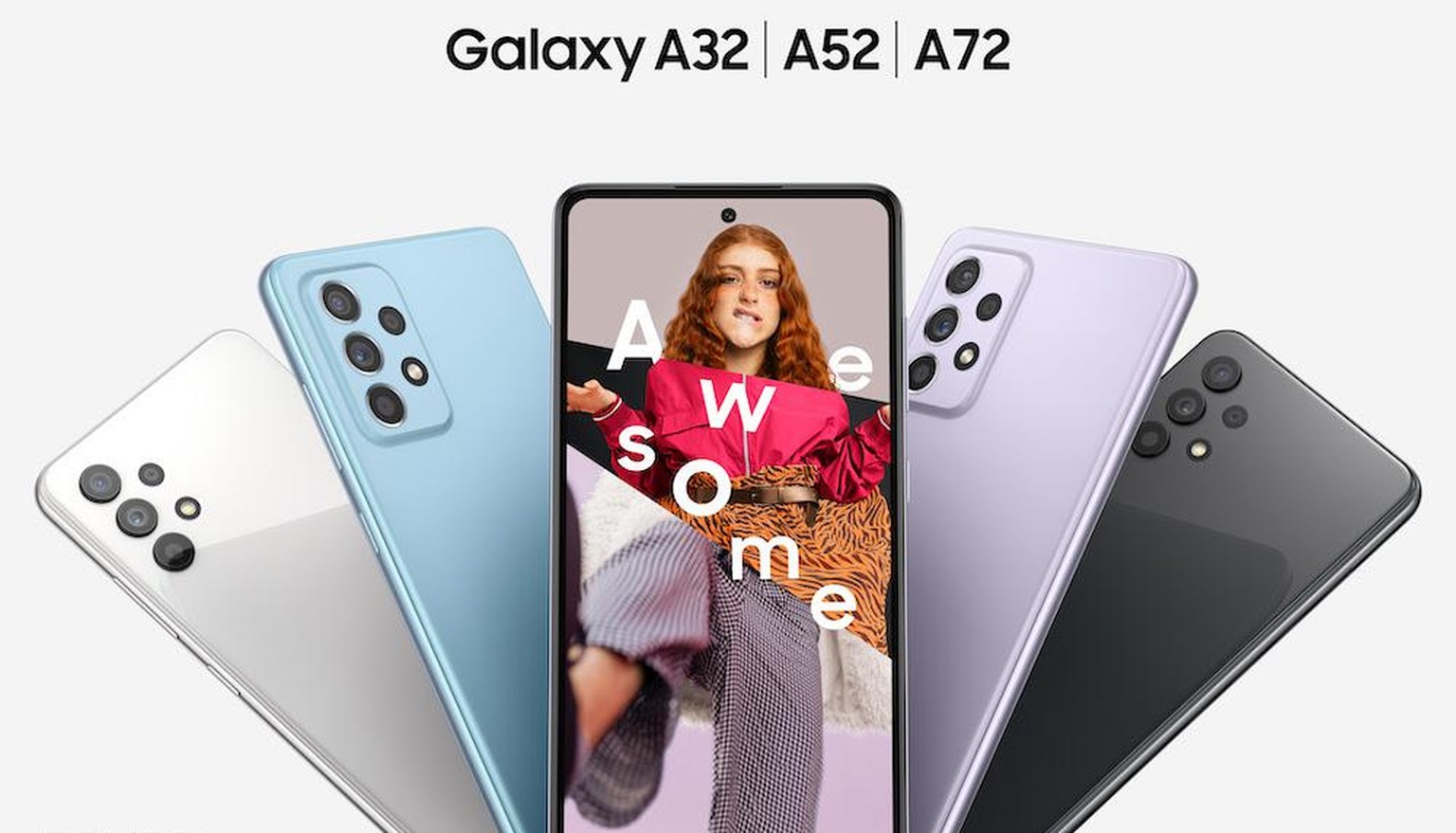 Die neue Galaxy-A-Serie ist ab sofort (17. März 2021) erhältlich.