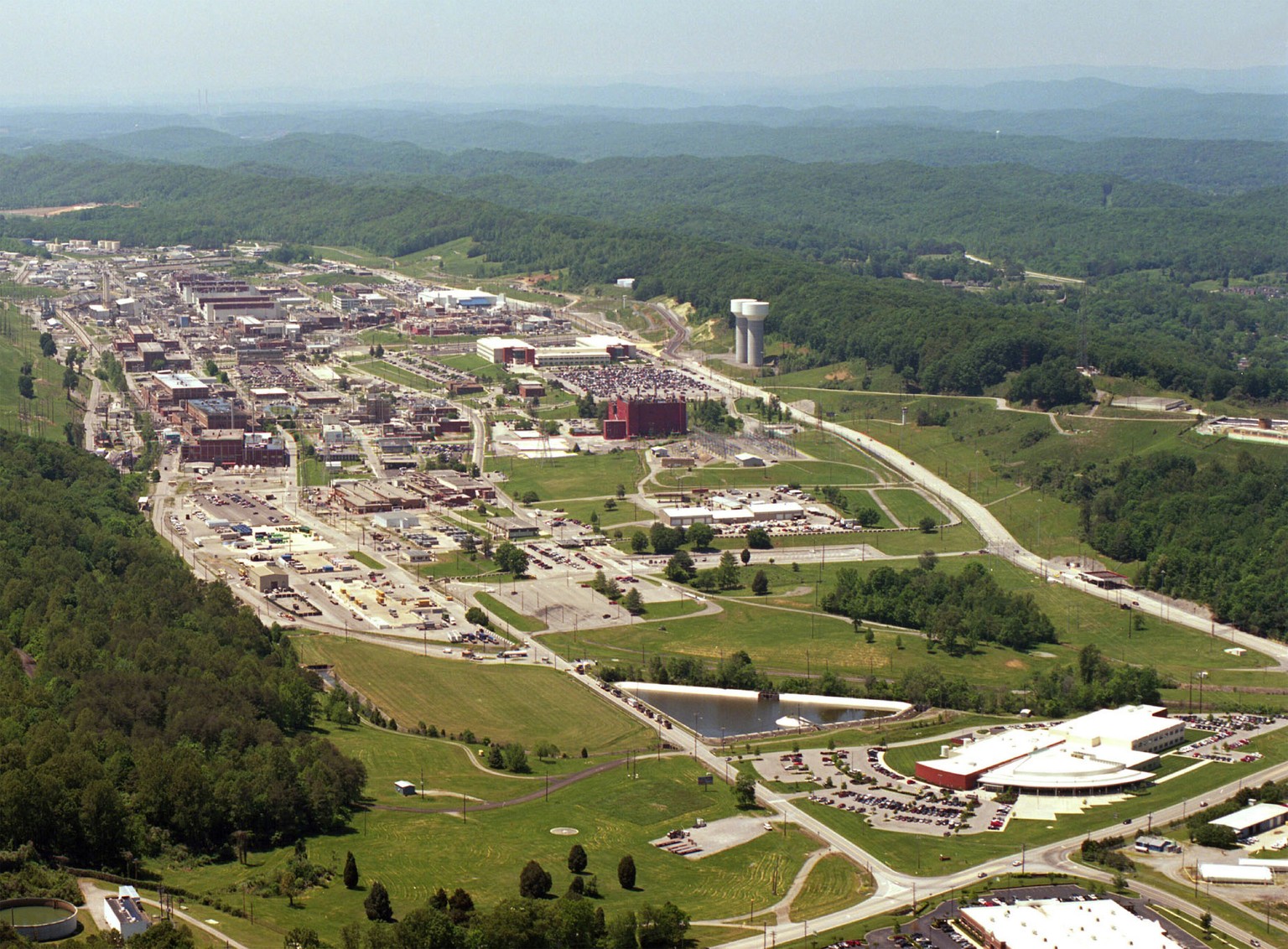 Die Atomforschungsanlage Y-12 in Oak Ridge, Tennessee