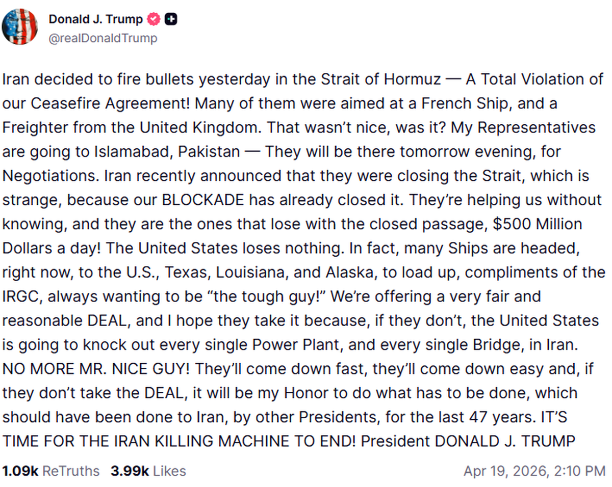 Trump Truth Social
