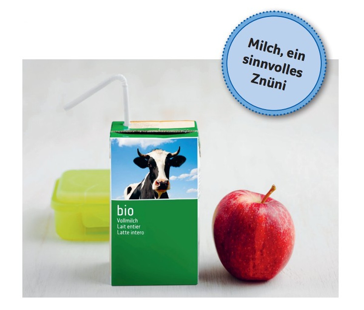 Swissmilk sponsert eine Verteilaktion an rund 3000 Schweizer Schulen.