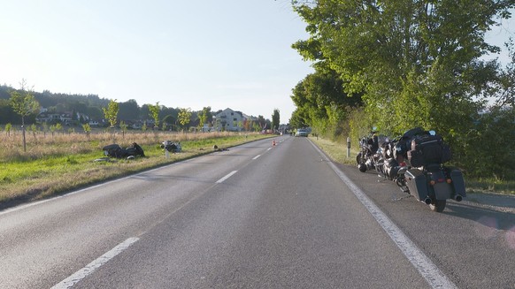 Unfall Niederwil Harley Davidson 12. Juli 2025