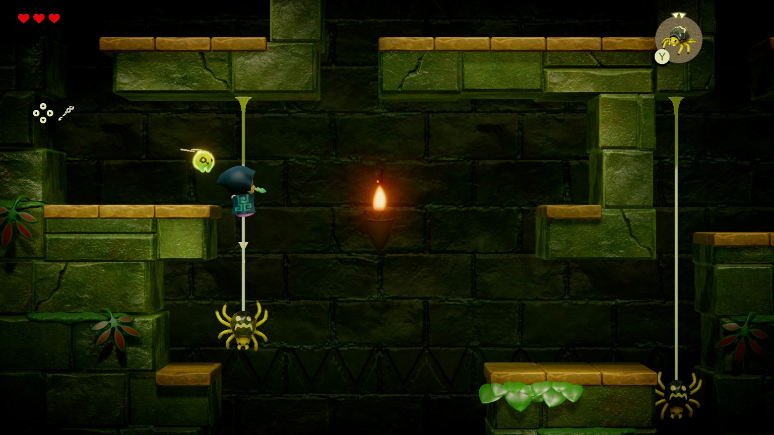 Die klassische 2D-Ansicht kommt vor allem in den düsteren Dungeons regelmässig zum Einsatz.