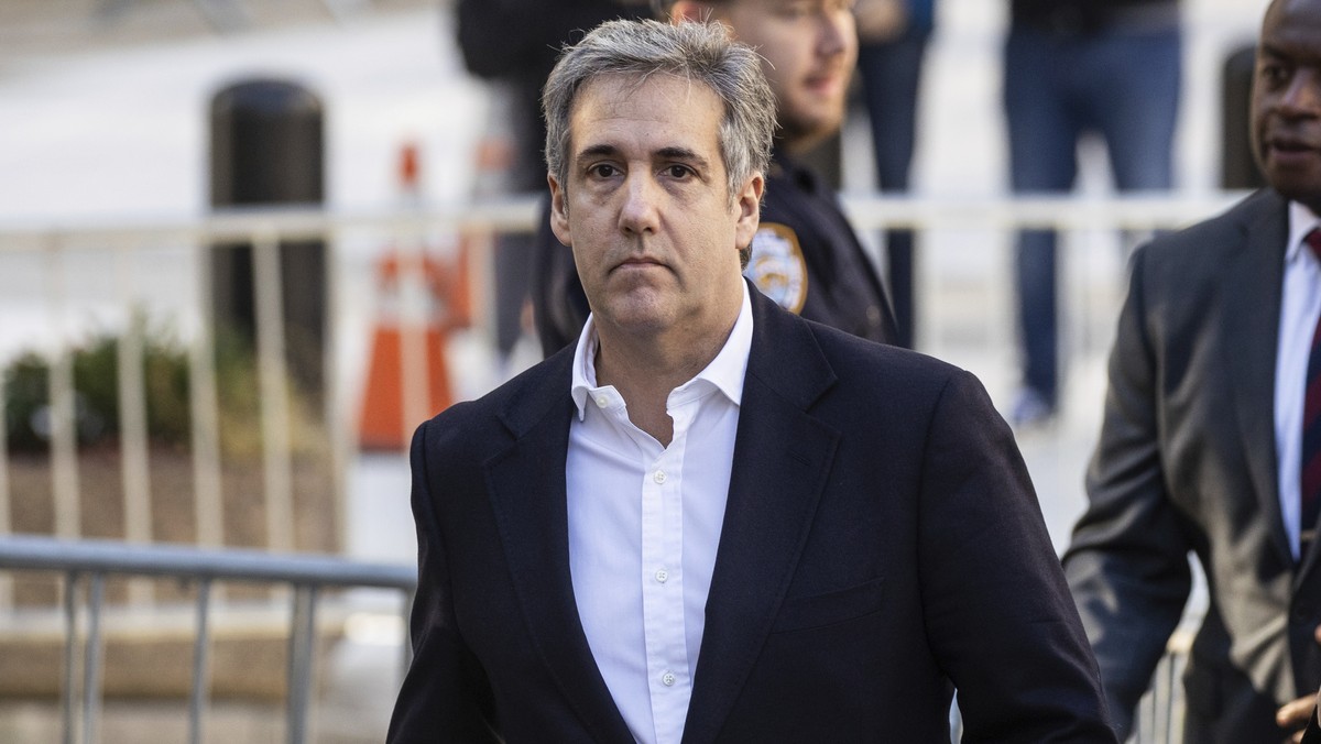 FILE - Michael Cohen arrives at New York Supreme Court Oct. 25, 2023, in New York. Donald Trump's former lawyer and fixer, Cohen was once a fierce Trump ally, but now he's a key prosecution  ...