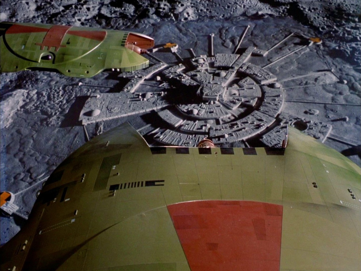 Space: 1999 - Lunar Base 1 
https://catacombs.space1999.net/