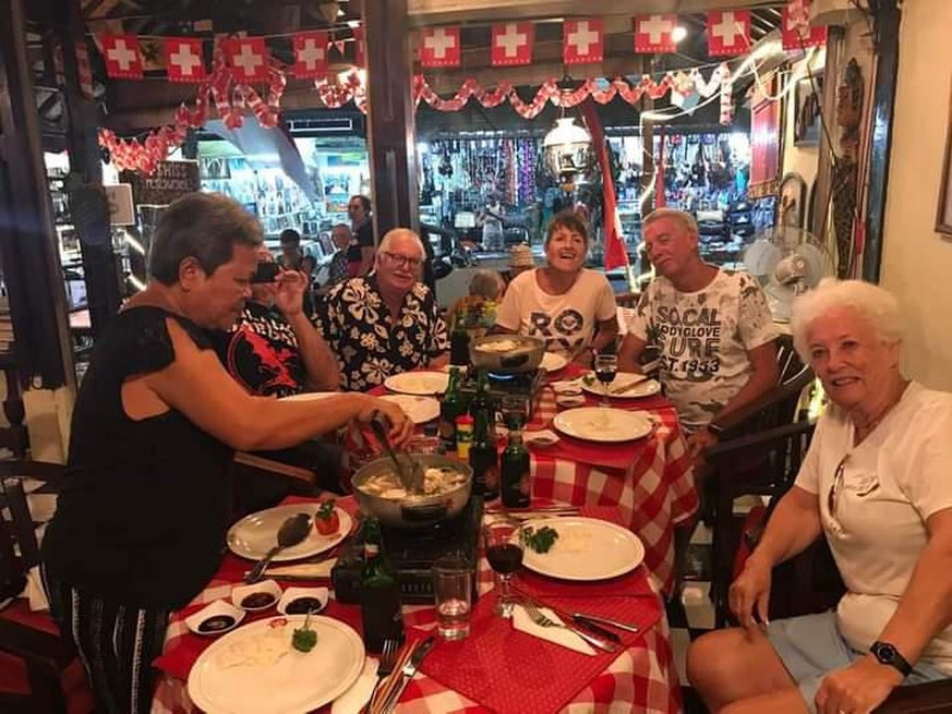 Der Jassabend steigt trotz Corona jeden Montag im «Swiss Restaurant» in Kuta, Bali.