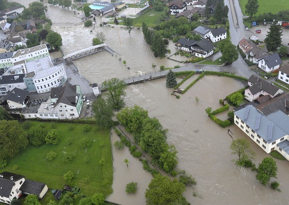 Die Situation im Raum Rabenstein in Niederösterreich.&nbsp;