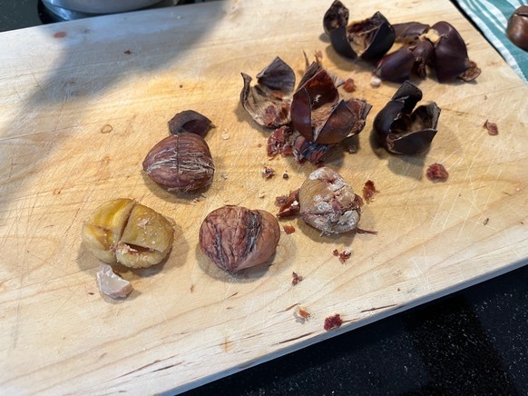 Olivers Urgrossmutters Kastanienkuchen. Ein Selbsttest.