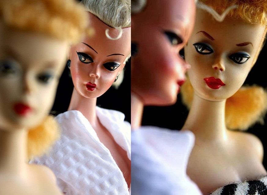 Familienähnlichkeit: Lilli (l.) und Barbie.