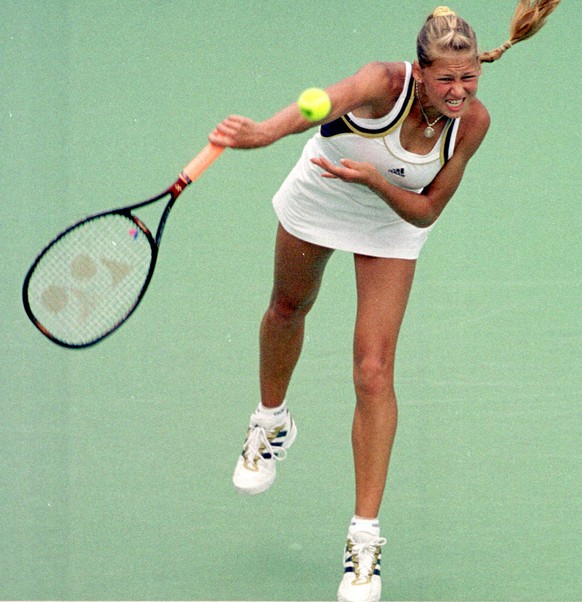 Anna Kurnikowa beim Australian Open 1999.