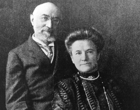 Isidor und Ida Straus, untergegangen mit der Titanic.