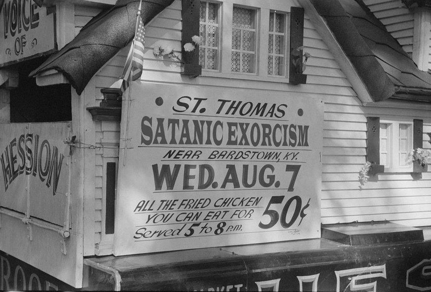 satanic exorcism kentucky fried chicken