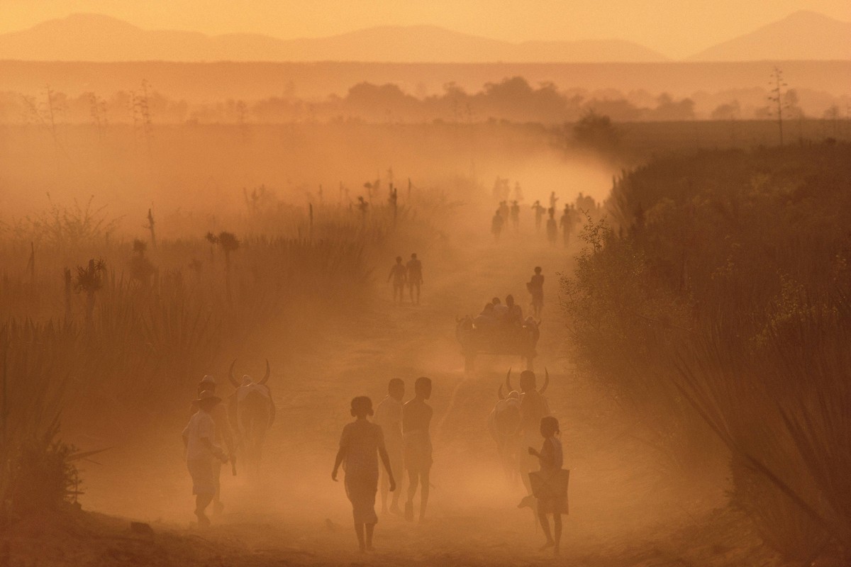 People walking through dust storm during drought, Southern Madagascar PUBLICATIONxINxGERxSUIxAUTxHUNxONLY

Celebrities Walking Through Dust Storm during drought Southern MADAGASCAR PUBLICATIONxINxGE ...