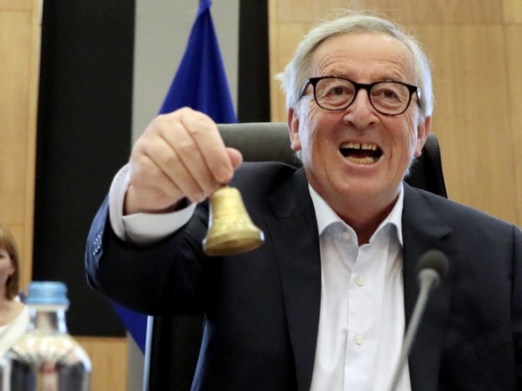 Noch-EU-Kommissionspräsident Jean-Claude Juncker sieht eindeutig die Briten als Verlierer des Brexit, falls der Austritt aus der EU ohne ein Abkommen erfolge. (Archivbild)