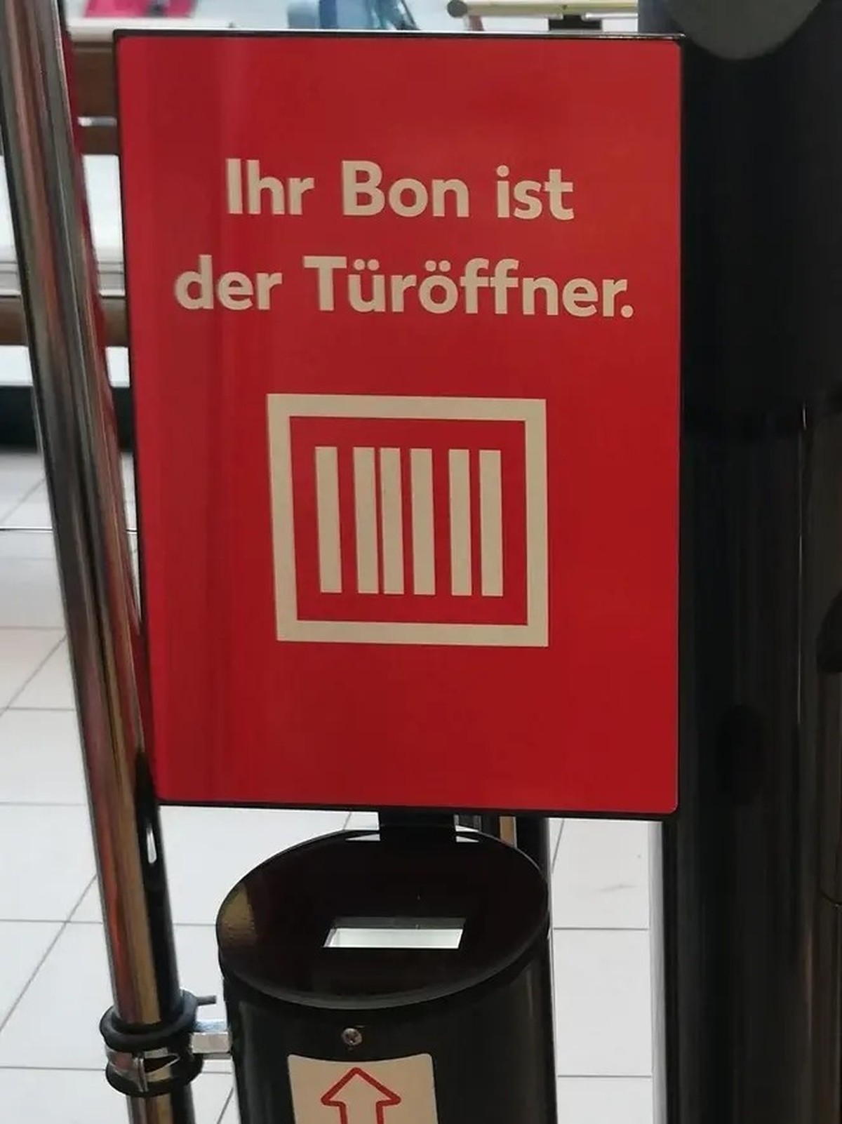 Migros-Schrankensystem: Klare Ansage.