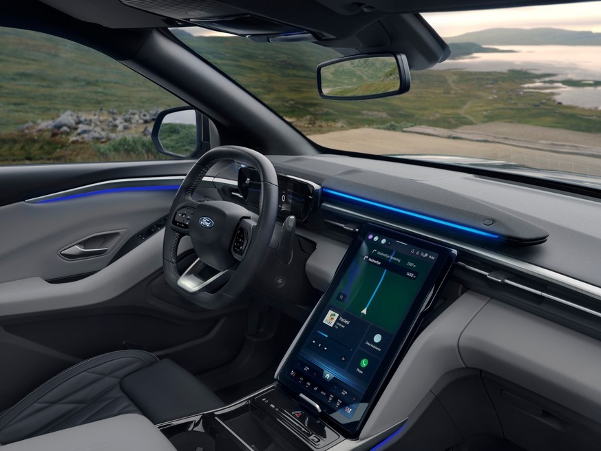 IMAGE DISTRIBUTED FOR FORD MOTOR COMPANY SWITZERLAND SA FOR EDITORIAL USE ONLY - As a five-seater family car with premium comfort and safety equipment, the new Ford Explorer is suitable…