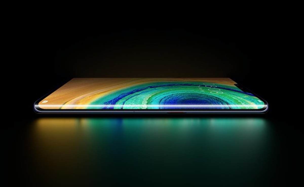 Das Mate 30 Pro soll ein 6,8 Zoll grosses «Wasserfall»-Display haben.