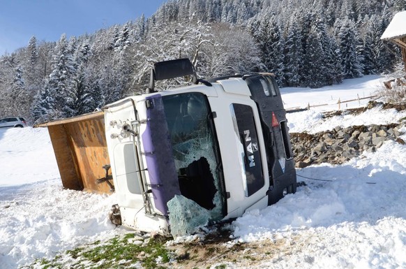 Der Lastwagen, der seinen Fahrer begrub.