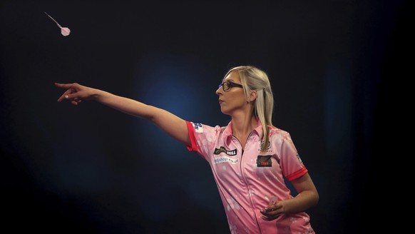 Fallon Sherrock Fallon Sherrock in action at the PDC Darts World Championship at Alexandra Palace, London, Tuesday Dec. 17, 2019. Sherrock become the first female player to beat a man at the PDC World ...