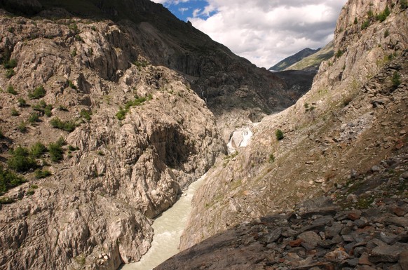 Massa Fluss im Wallis