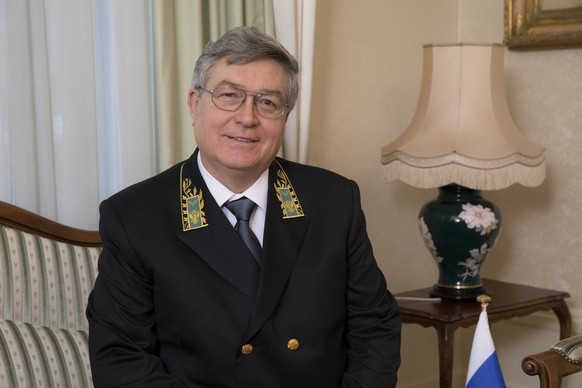 Russischer Botschafter in der Schweiz: Sergei Garmonin.