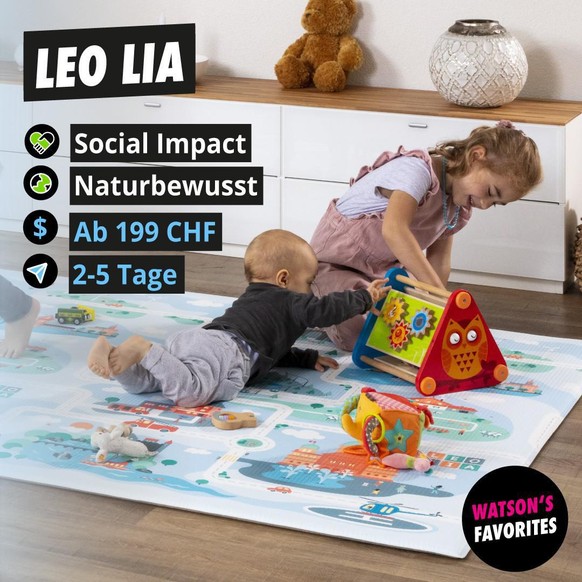 Die qualitative Spielmatte von Leo Lia